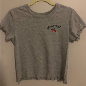 Love tribe grey t shirt